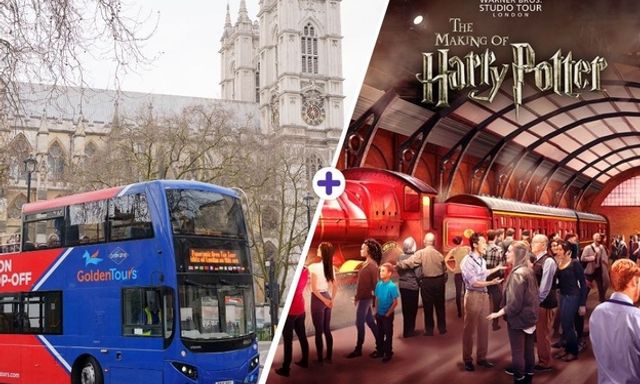 Golden Tours London Hop-on, Hop-off and Harry Potter Warner Bros. Studio Admission